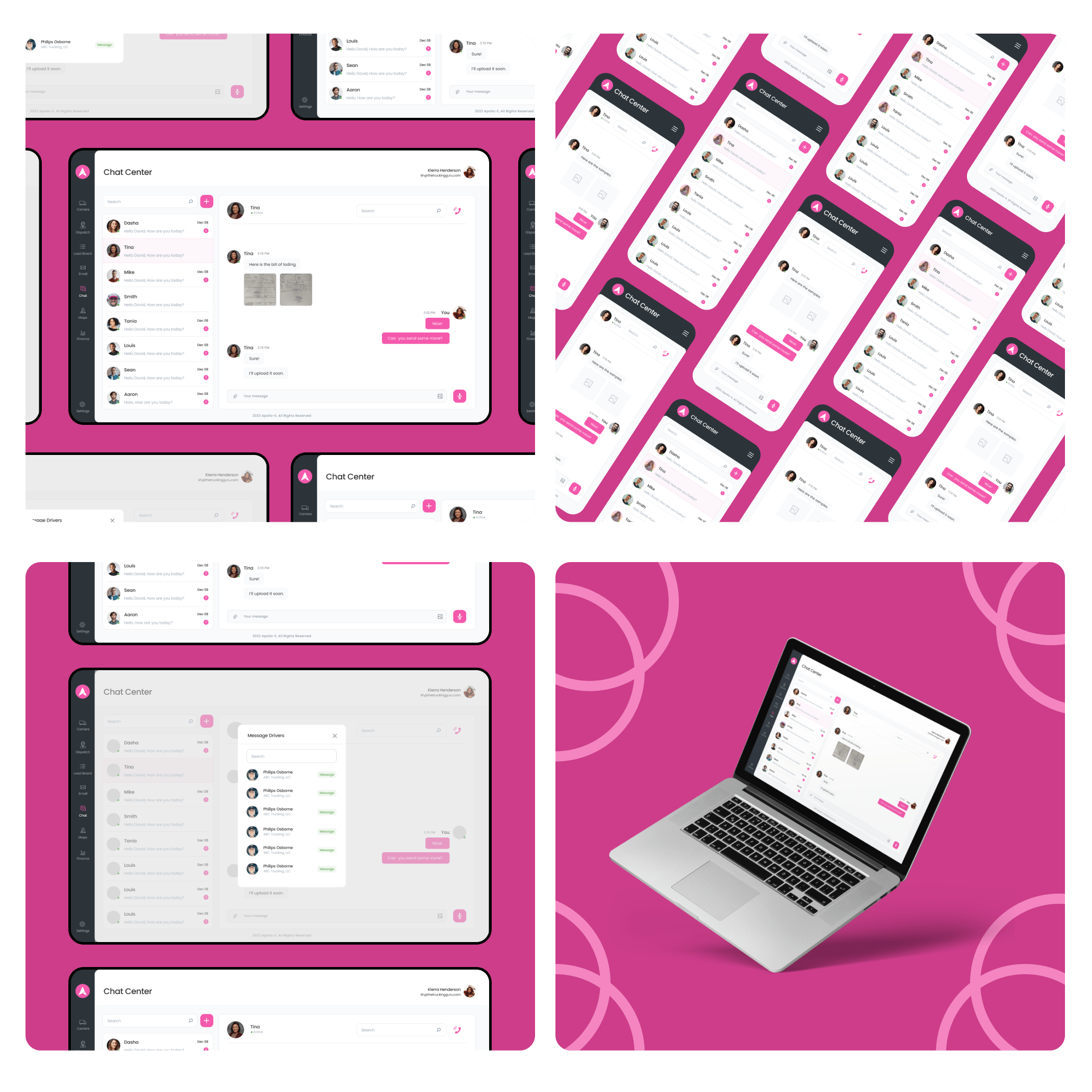Chat Center — Web Development